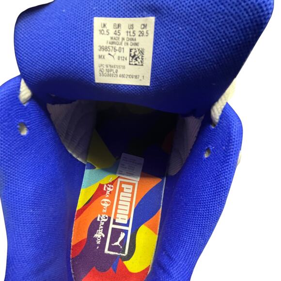 Puma Love Wins Sneakers Men’s 11.5 White Rainbow Pride Shoes 398576-01 Low Top main image 8